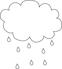 Rain and snow forecast for the next 14 days. Black And White Rain Cloud Free Applique Patterns Weather Crafts Free Printable Coloring Pages