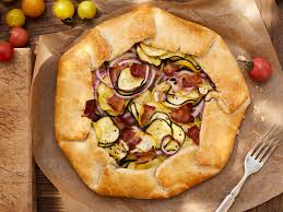 Summer Squash And Bacon Galette Recipe Food Network Recipes Food Recipes