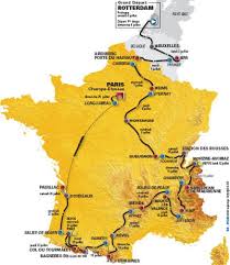 Le tour de france, c'est déjà reparti. Le Parcours Du Tour De France 2010