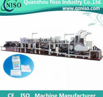 Semi Servo Automatic Disposable Under Pad Making Machine ...