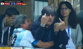 Dazu der typische angespannte gesichtsausdruck unseres bundestrainers. Joachim Loew Memes Starecat Com