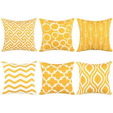 100 % coton lavable en machine. Netboat 6pcs Housse De Coussin 45x45 Cm Scandinave En Toile Housse Coussins Decoratifs Jaune Moutarde Series Achat Vente Housse De Coussin Cdiscount