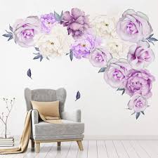 We did not find results for: Buy Floral Peony Flowers Wall Decals Watercolor Rose Wall Sticker Peonies Blossom Wall Stickers Purple Rose Peel And Stick For Girls Child Room Livingroom Home Bedroom Nursery Room Wall Decor Purple 1