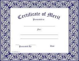 Certificate Template Merit Award Certificate Of Merit Certificate Templates Awards Certificates Template