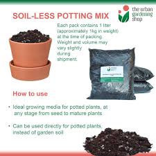 The savings are really noticeable if you need potting soil for a large scale project like raised bed gardens, which can require 50 or more bags of potting soil. The Urban Gardening Shop Soil Less Potting Mix For All Purpose Gardening All Natural 1kg Shopee Philippines