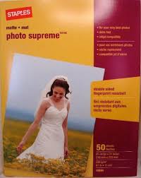 Staples photo supreme high gloss paper 280 sheets ( 2 boxes ) size 4x6. Staples Photo Supreme Double Sided Matte Paper 8 5 X 11 50 Sheets Buy Online In Maldives At Maldives Desertcart Com Productid 1586647