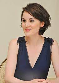 Suicideblonde Michelle Dockery The Sorrows Of Gin The Sorrows Of Gin Short Hairdos Short Hair Styles Stacked Bob Haircut
