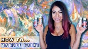 The art of fondant marbling. How To Create Marble Texture Using Acrylic Paint