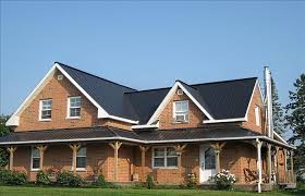 Red brick bases and chimney. Project Pictures Residential Roof Cladding Brick Roof House Roof