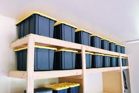 Diy garage storage shelves plans. Diy Garage Shelves Modern Builds