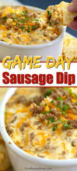 Sausage Dip With Cream Cheese And Cheddar Recipe Sausage Dip Dip Recipes Hot Dip Recipes Easy