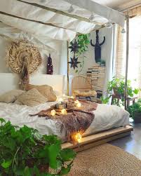 21 Enchanting Farmhouse Bedroom Ideas Anyone Can Replicate In 2020 Bohemian Bedroom Inspiration Scandinavian Bedroom Decor Bohemian Bedroom Decor