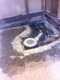 Preparing For A Stepless Shower Base In An Existing Concrete Slab Shower Remodel Shower Base Outdoor Decor
