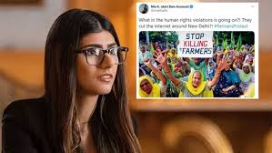 किसान नेताओं को समझ नहीं आ रहा कि Mia Khalifa को थैंक यू कहें, तो कहें  कैसे? - Mia Khalifa supported of Farmers protest farmers are confused how  to thank a porn