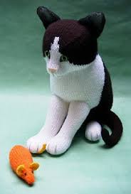 Are black cats bad luck? Ravelry Black And White Cat Pattern By Alan Dart