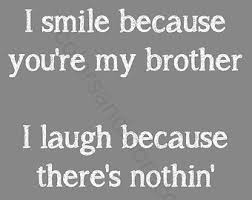 Best 5 celebrated quotes about younger brother picture English ... via Relatably.com