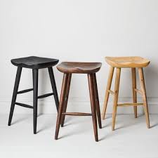 Patterns, on the other hand, create a cool contrast with natural wood tabletops. Wooden Counter And Bar Stools On Food52