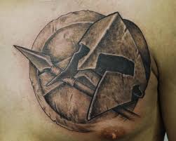 Spartan Shield Tattoo Spartan Chest Tattoo Spartan Tattoo Chest Piece Tattoos Chest Tattoo