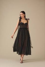 Linen Midi Dress Lananguyen