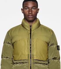 Waffle bonded fleece full zip jacket. Stone Island Official Site Research And Technology Applied To Material