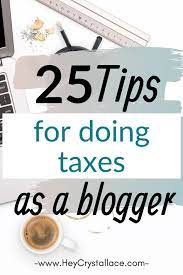 25 Tax Deductions For Bloggers And Youtubers - Hey Crystallace