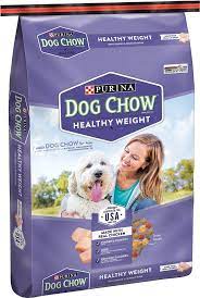 Dog Chow Healthy Weight With Real Chicken Dry Dog Food Is Carefully Crafted In The Usa By Purina S Own Employees Purina Dog Chow Dry Dog Food Dog Food Recipes