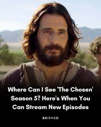 🔗 brit.co/the-chosen-season-5-prime-video/ Are you ready for season 5 of  The Chosen? Here's when you can expect to stream the newest episodes. 📸  5&2 Studios/The Chosen/Angel Studios