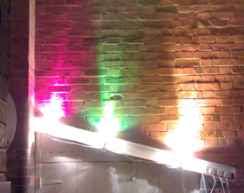 Perfect wall lights for hallways and stairwells. London Canal Museum Venue Hire Lighting