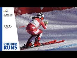 Stephanie venier kam auf den neunten rang und analysierte treffend: Viktoria Rebensburg Ladies Super G Soldeu Finals 1st Place Fis Alpine Youtube