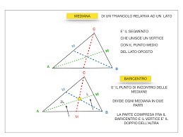 Punto di intersezione delle bisettrici. Geometria Triangolo Punti Notevoli Ho Preso Dieci