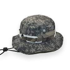 New Era Bucket Hat Large Grey Floral Camo Mycraze Floral Camo New Era Grey Floral
