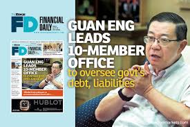 Sidang media harian pkp datuk seri ismail sabri yaakob 6 mei 2020. Guan Eng Leads 10 Member Office To Oversee Govt S Debt Liabilities The Edge Markets