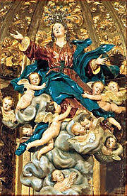 En aquel tiempo, maría se puso en camino y fue aprisa a la montaña, a un pueblo de judá; Asuncion De Maria Wikipedia La Enciclopedia Libre