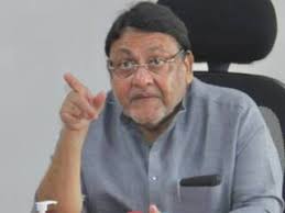 maharashtra political news case registered against ncp leader nawab malik  son faraz malik