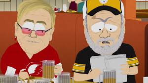 Randy trains to fight the other fathers at the games. From South Park To Knives Out Pop Culture Is Steeped With Sondheim The New York Times