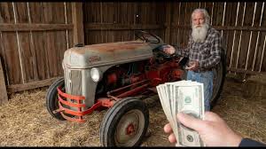 Image result for Ford Tractor Vermilion 1950 Tractor