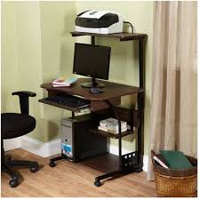 Mobile Computer Tower With Shelf Multiple Finishes Walmart Com Mobile Computer Desk Modern Computer Desk Home Office Furniture