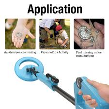 When a signal is captured from a buried target, the device automatically tracks the signal towards the target. Allsun Beach Junior Metal Detector For Kids Handheld Sand Gold Digger Toys For Boy Girl High Sensitivity Lcd Display Treasure Hunter Gifts Mowers Outdoor Power Tools Kolenik Metal Detectors