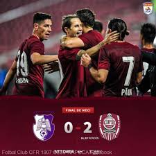 When playing defensive football, they score little, only 1 per game, and give little. Fotbal Liga I Fc Arges Cfr Cluj 0 2