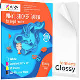 Amazon.com: Printable Vinyl Sticker Paper - Waterproof Decal ...