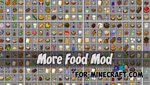 Players on java edition will use mods that they can dig around for, mostly at no cost. More Food Mod For Minecraft Pe Bedrock Minecraft Mods Minecraft Food Minecraft Pack