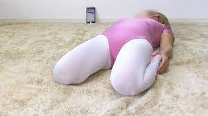 4K】レオタード白タイツでヨガストレッチから激しい素股でちんちんに擦り付けクリイキ昇天 バレエレオタードに濃厚大量ぶっかけ射精pantyjob,pussyjob,assjob,thighjob  4kPorn.XXX