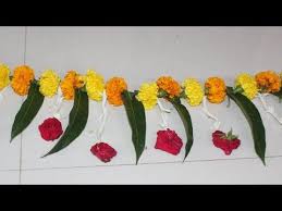 Pin By Vijaya Laxmi On Thoran In 2020 Flower Decorations Diwali Decorations Flower Rangoli