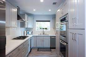 Today's shaker style kitchens resemble the arts & crafts and craftsman styles, albeit with even less ornamentation. How To Style Dark Vs Light Grey Shaker Cabinets Best Online Cabinets