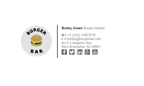 This Is An Email Signature Example For Restaurants In 2020 Email Signatures Signature Restaurant