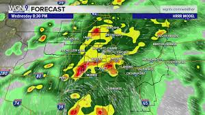 Detailed weather forecasts, 14 days trend, current rain/snow radar, storm tracking, current observations, satellite images. Severe Weather Warnings Stay South Of Chicago Area Wednesday Wgn Tv
