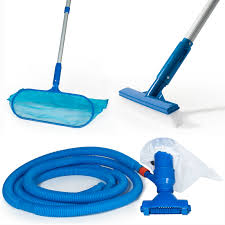 Kit D Entretien Pour Piscine Avec 5 Accessoires De Nettoyage