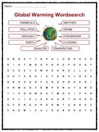 The greenhouse effect and climate change: Global Warming Facts Worksheets Information For Kids