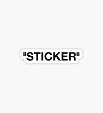 Black And White Brand Stickers Brand Stickers Brand Stickers Cool Stickers Stickers