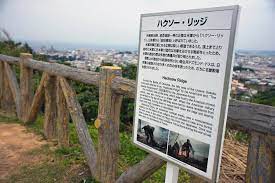 The ridge, now remade as a city park that forms a small oasis of green in a sprawl of encroaching suburbs, was at the heart of the brutal battle for okinawa. Okinawa S Hacksaw Ridge Once The Site Of Bloody Battle Now A Peaceful Place To Recall Acts Of Valor Stripes